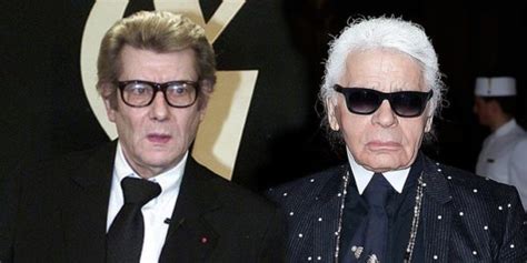 karl and ysl|yves saint laurent vs karl lagerfeld.